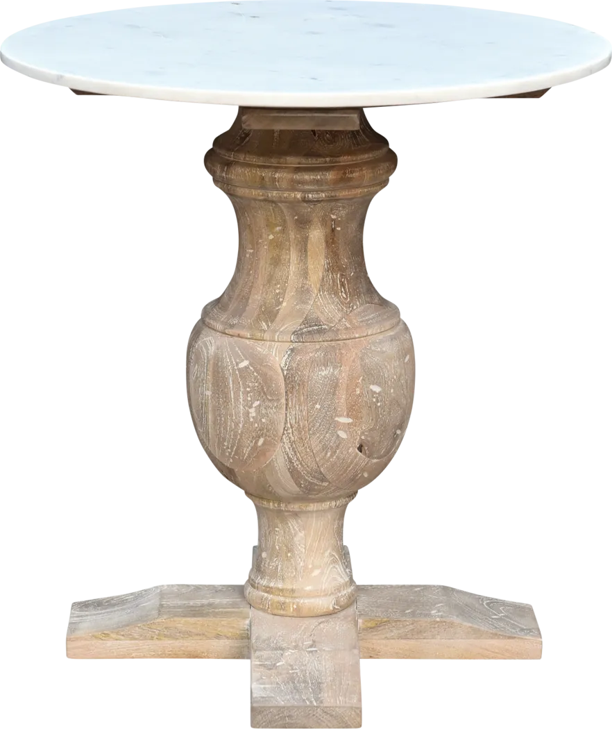Sagatis Natural Accent Table - Thumbnail - Image 1