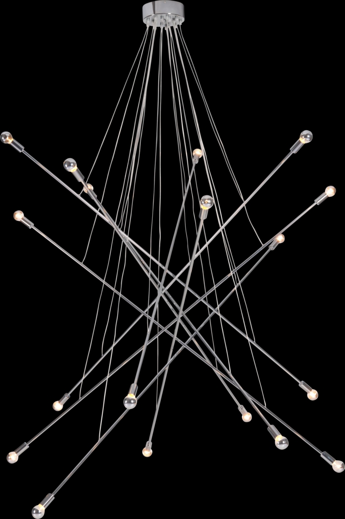 Sage Meadows Chrome Chandelier - Thumbnail - Image 3