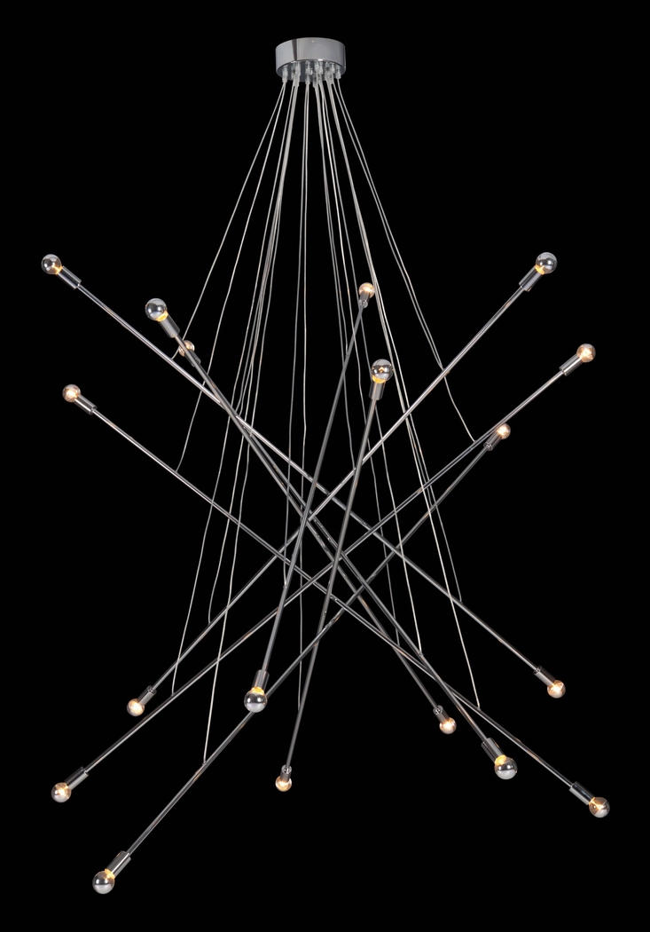 Sage Meadows Chrome Chandelier - Thumbnail - Image 4