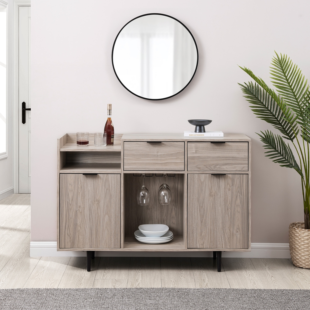 Sagebluff Birch Bar Cabinet - Thumbnail - Image 6