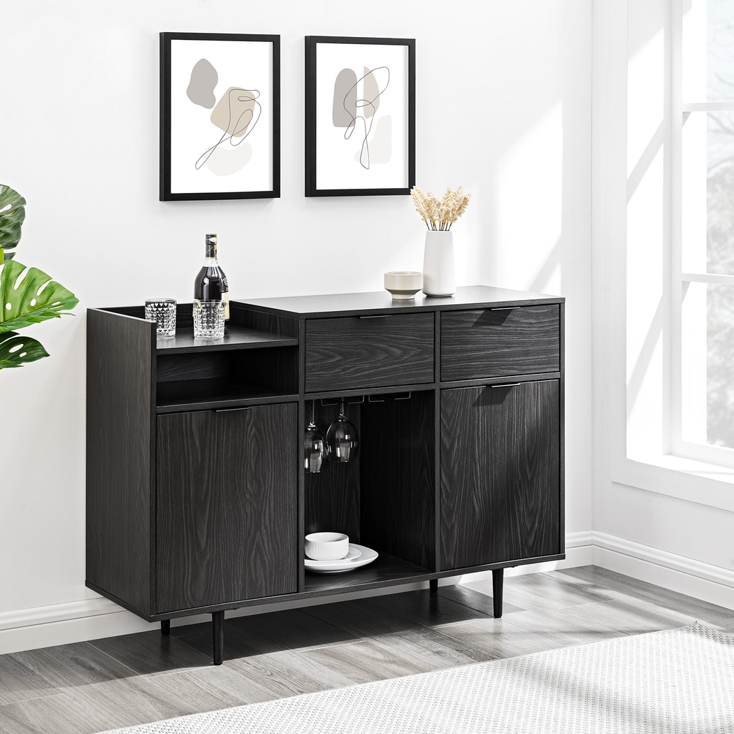 Sagebluff Gray Bar Cabinet - Thumbnail - Image 2