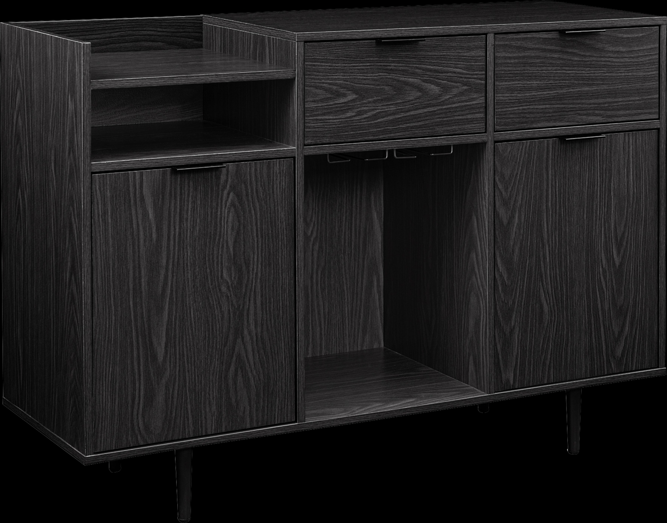 Sagebluff Gray Bar Cabinet - Thumbnail - Image 1