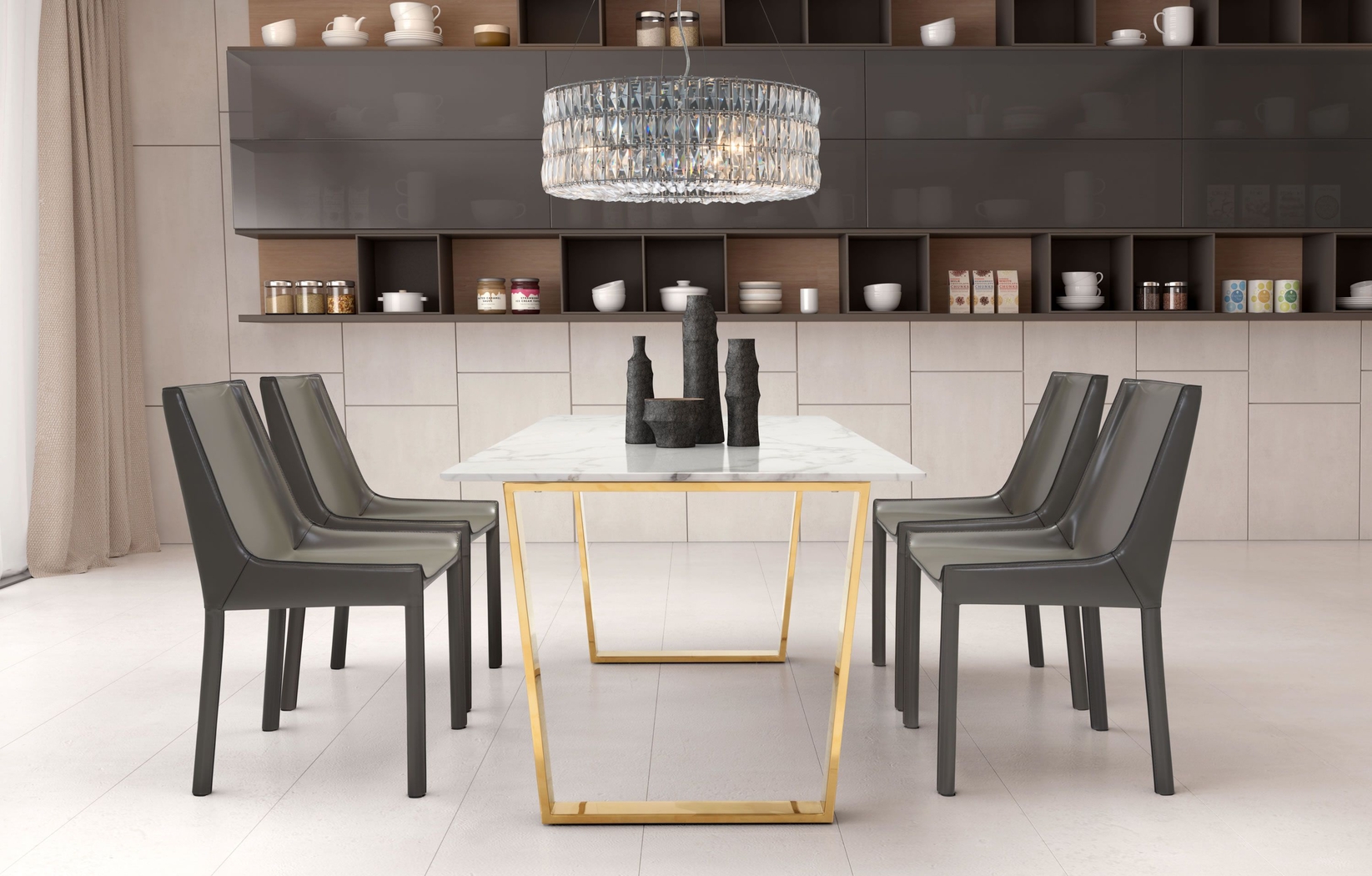 Sagecrest Cove Clear Chandelier - Thumbnail - Image 3