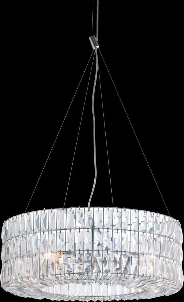 Sagecrest Cove Clear Chandelier - Thumbnail - Image 1