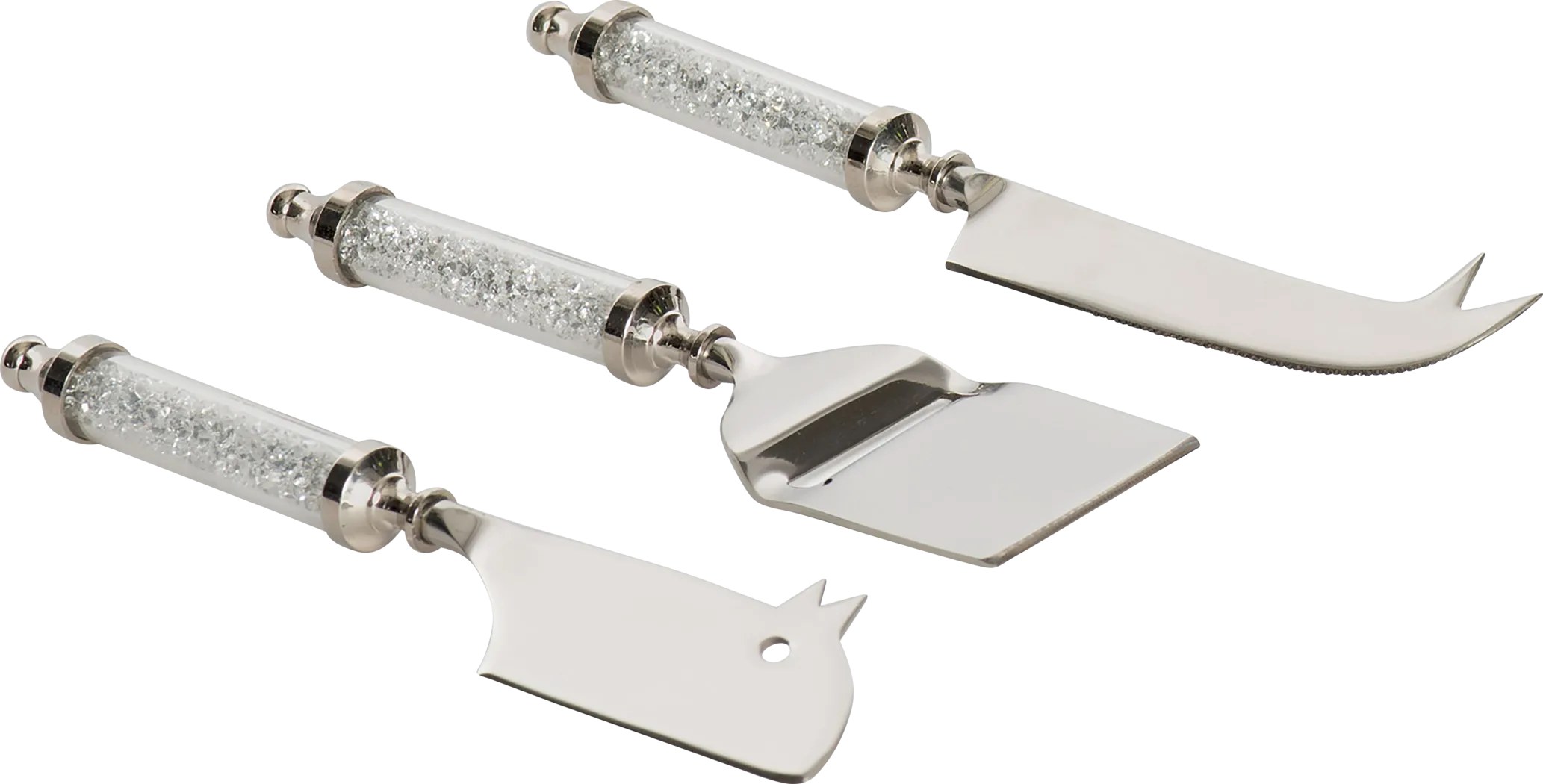 Sagelink Silver Cheese Knife Set - Thumbnail - Image 1