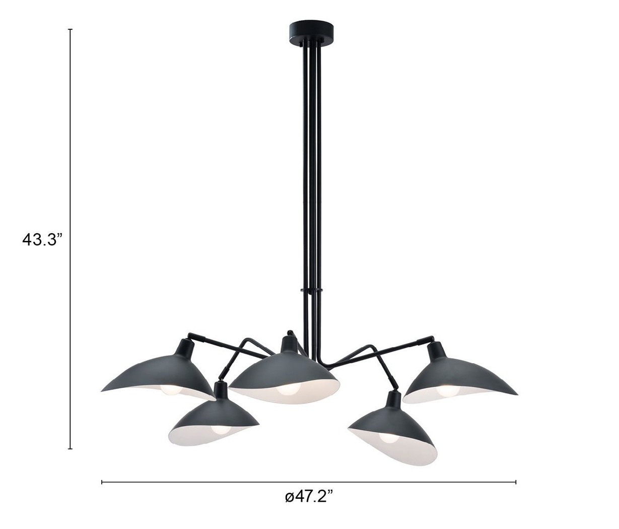 Sageside Cove Black Chandelier - Thumbnail - Image 7
