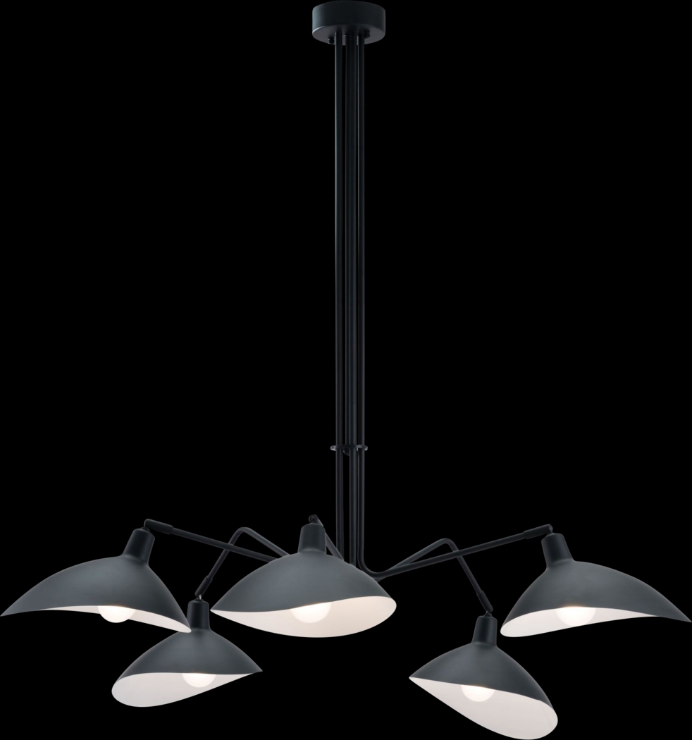 Sageside Cove Black Chandelier - Thumbnail - Image 1