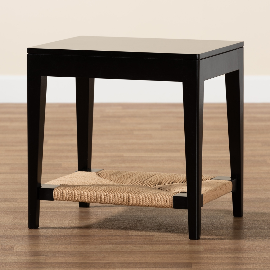 Sagghill Black End Table - Thumbnail - Image 3