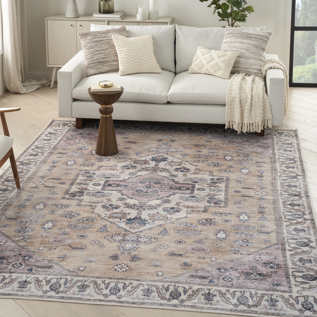 Sagich Beige 5'3 x 7'3 Rug - Thumbnail - Image 3