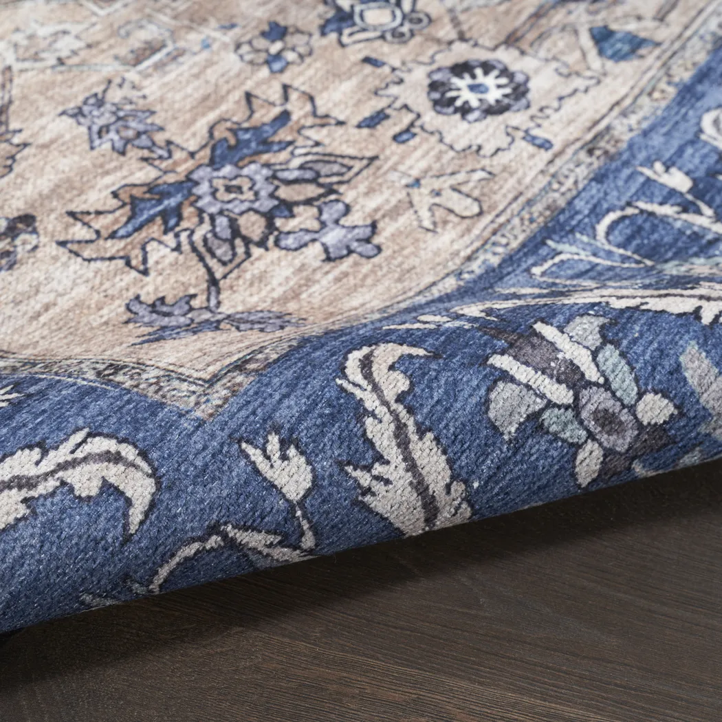 Sagich Denim 5'3 x 7'3 Rug - Thumbnail - Image 6