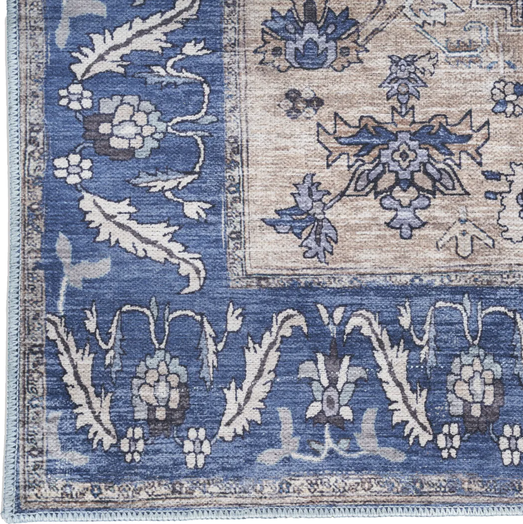 Sagich Denim 5'3 x 7'3 Rug - Thumbnail - Image 7
