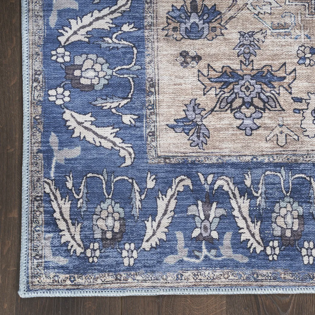 Sagich Denim 5'3 x 7'3 Rug - Thumbnail - Image 9