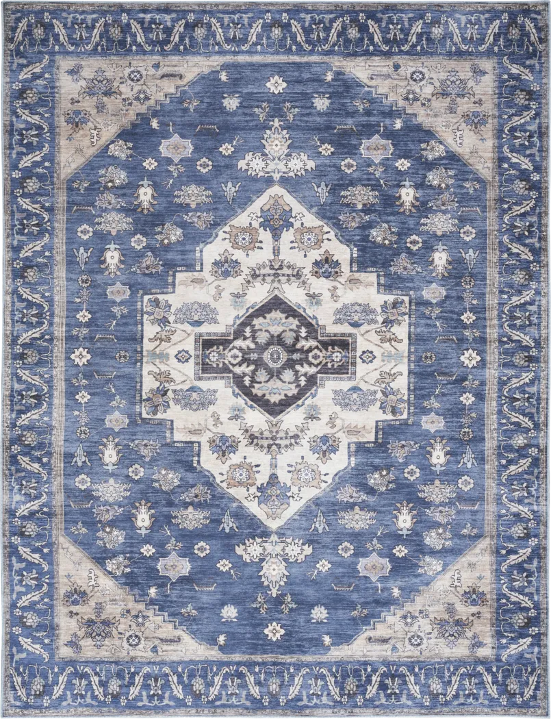 Sagich Denim 5'3 x 7'3 Rug - Thumbnail - Image 1