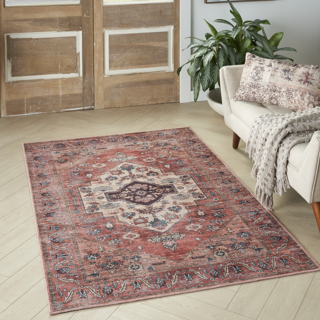 Sagich Rust 7'10 x 9'10 Rug - Thumbnail - Image 2