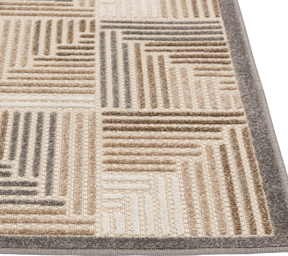 Sagira Cream 5'3 x 7' Indoor/Outdoor Rug - Thumbnail - Image 6