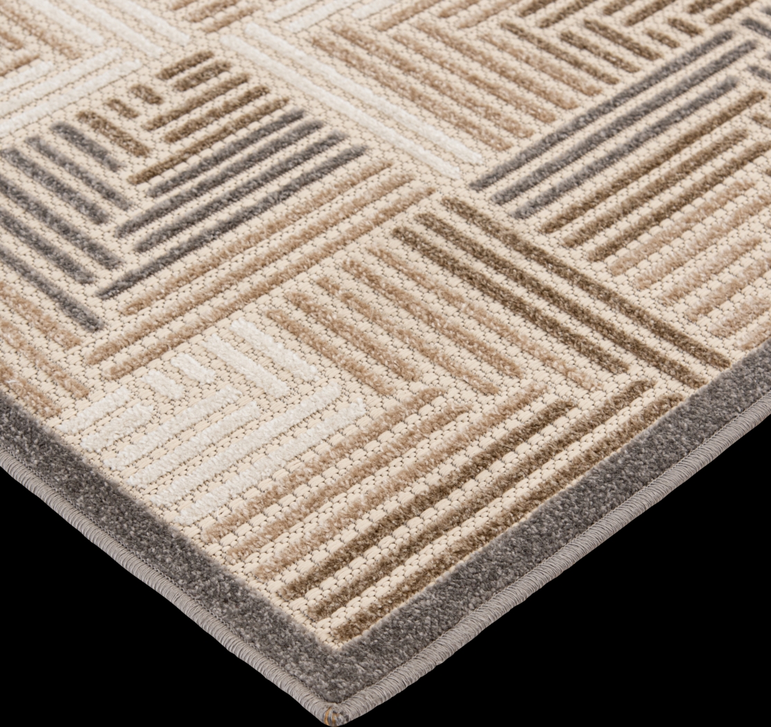 Sagira Cream 7'10 x 9'10 Indoor/Outdoor Rug - Thumbnail - Image 7