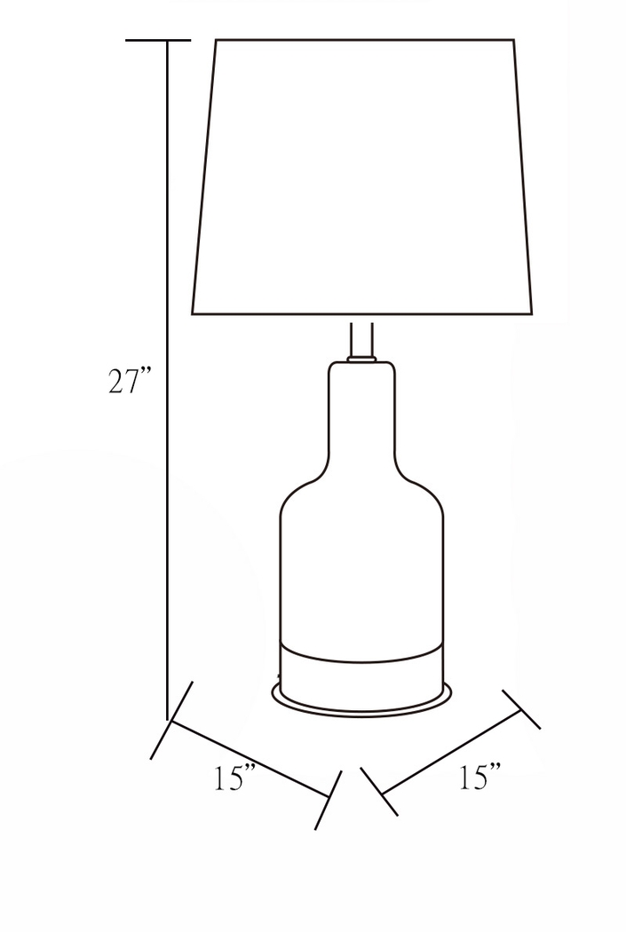 Sagner Oaks Tan Lamp - Thumbnail - Image 7