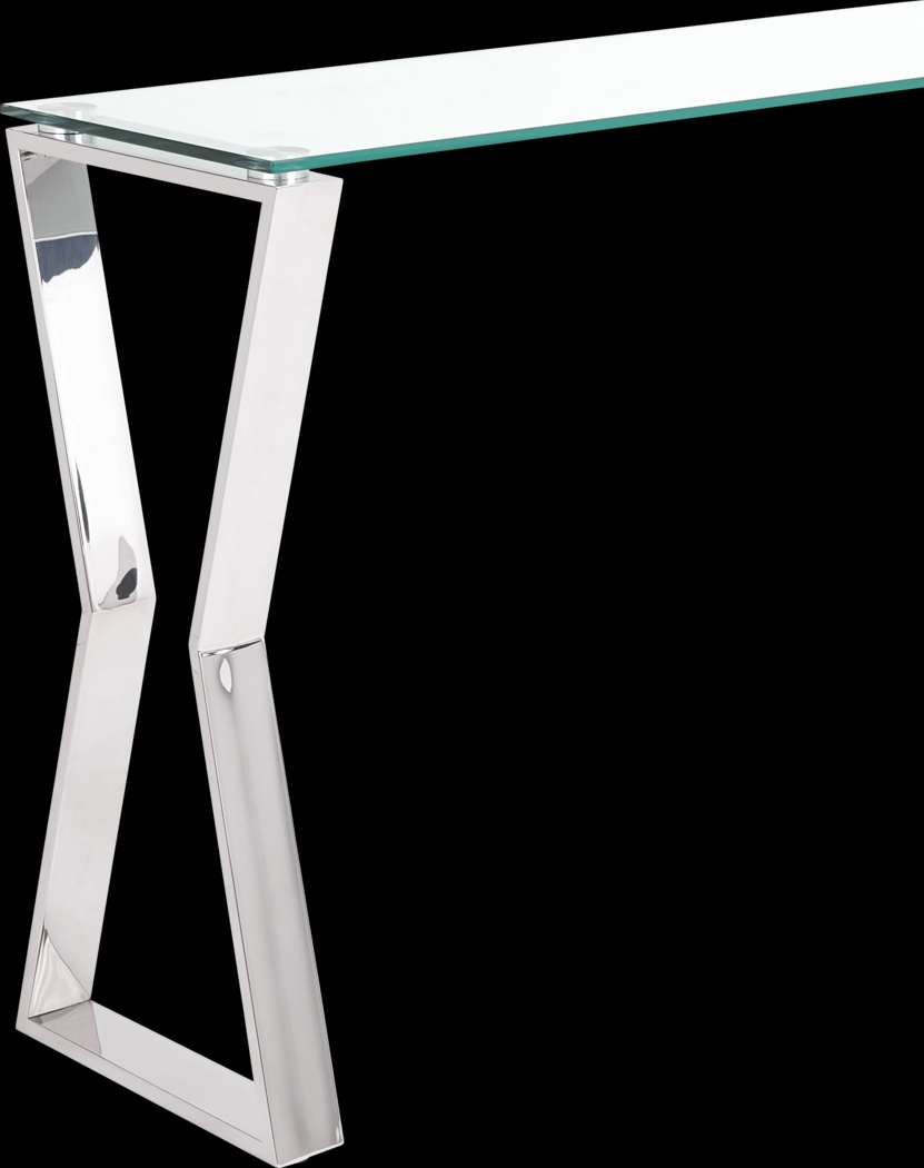 Sahalee Silver Sofa Table - Thumbnail - Image 3