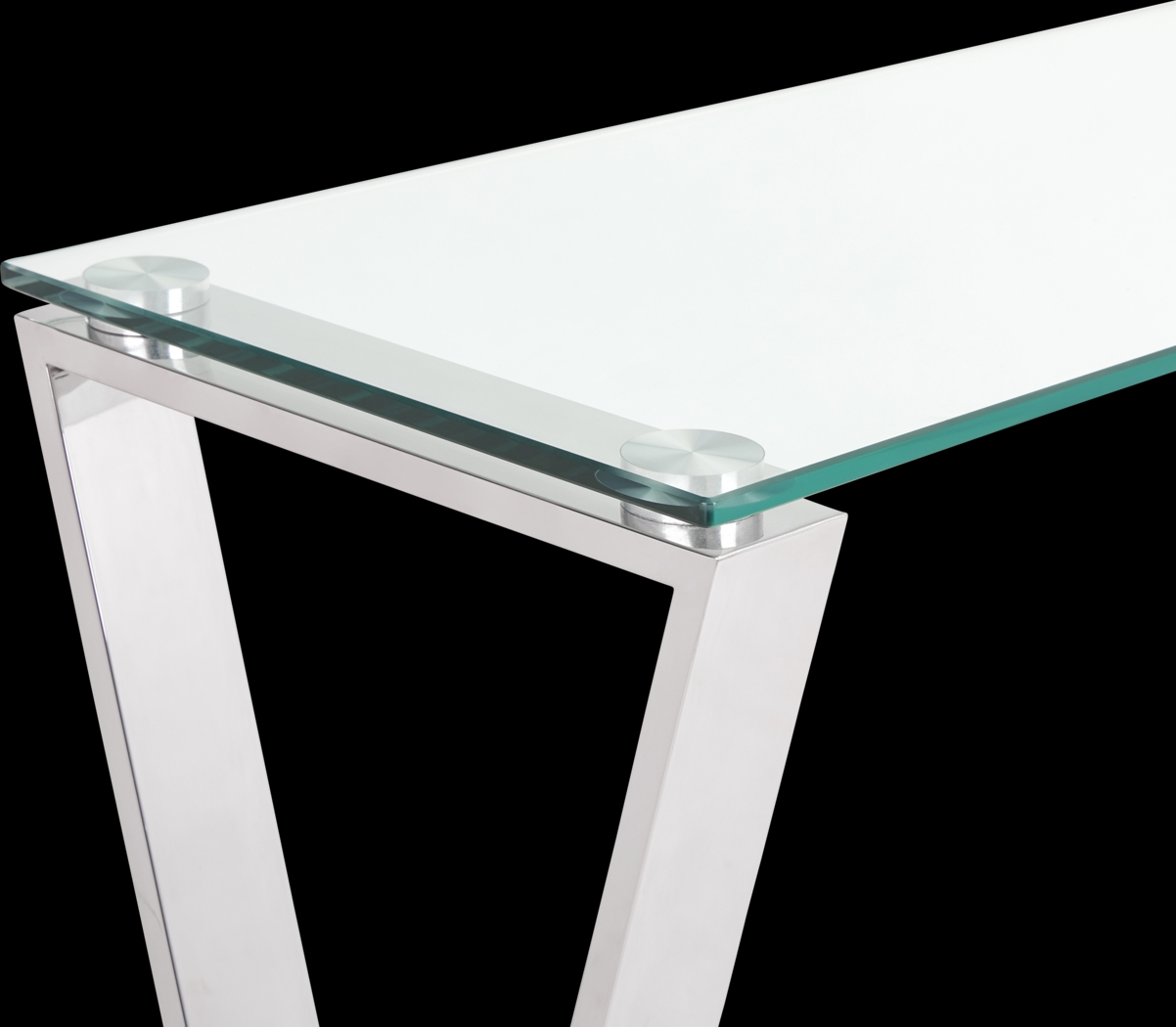 Sahalee Silver Sofa Table - Thumbnail - Image 7