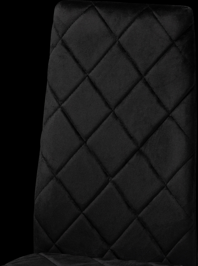 Sahallee Black Side Chair, Set of 4 - Thumbnail - Image 4