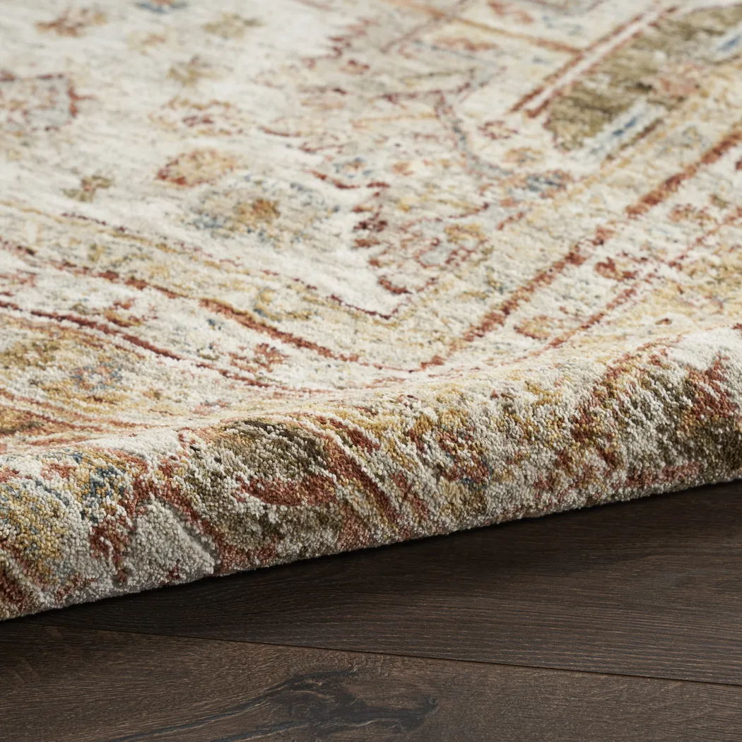 Sahar Beige 5'3 x 7'8 Rug - Thumbnail - Image 3