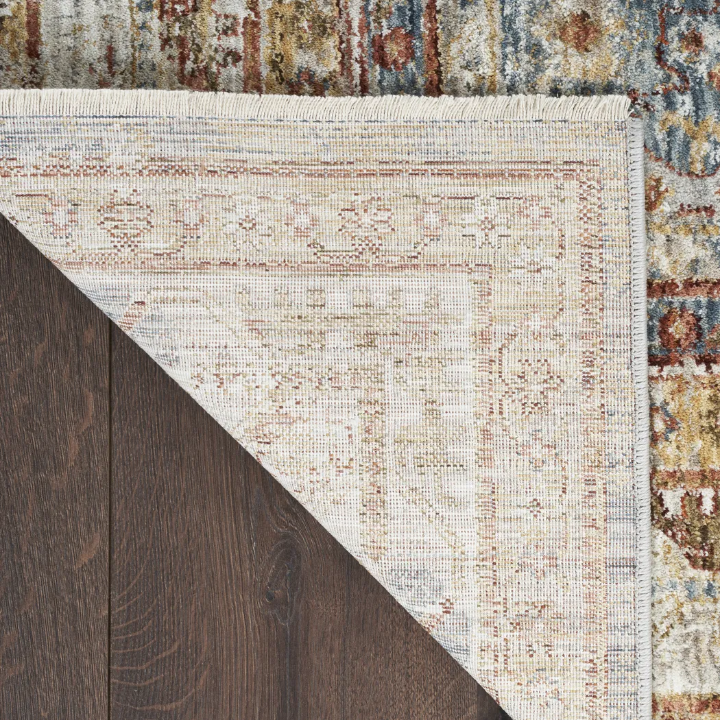 Sahar Blue 3'11 x 5'11 Rug - Thumbnail - Image 4