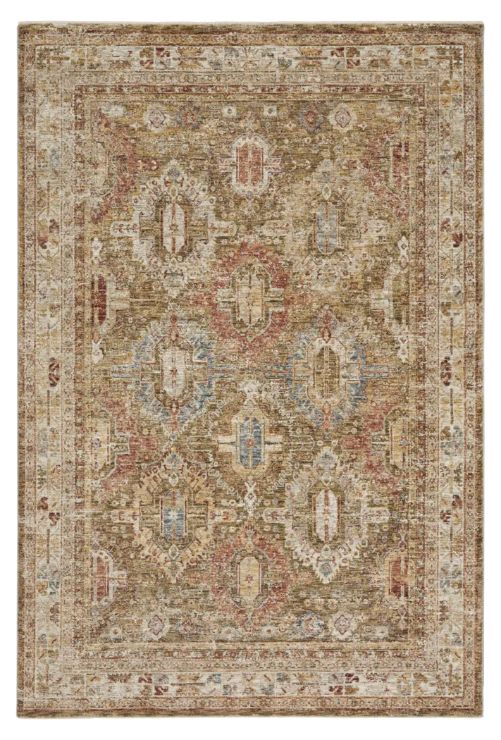 Sahar Green 7'10 x 10'4 Rug - Thumbnail - Image 1