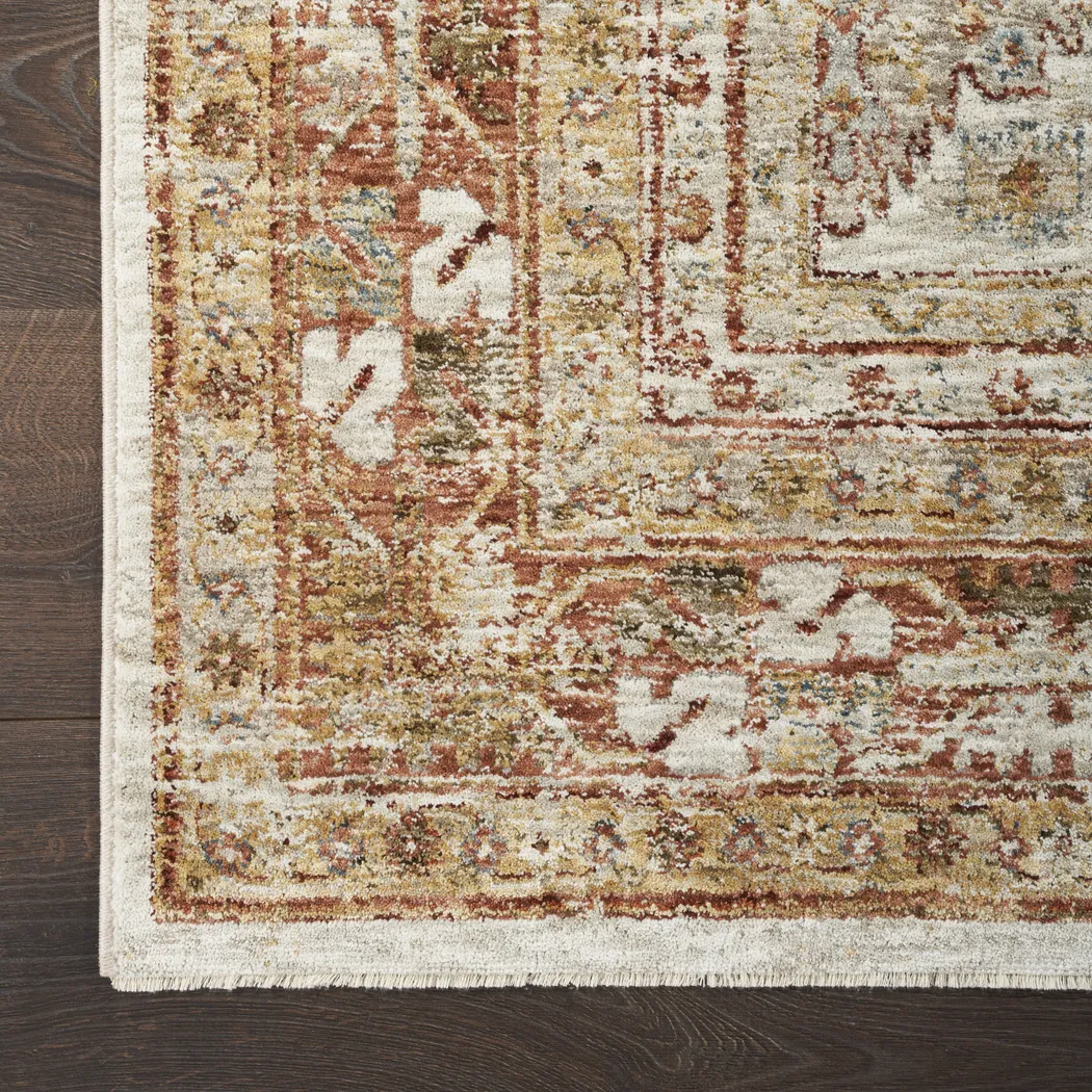 Sahar Red 3'11 x 5'11 Rug - Thumbnail - Image 5