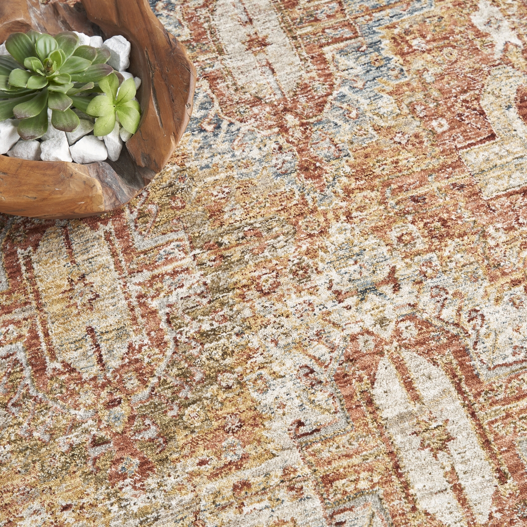 Sahar Red 9'3 x 12'7 Rug - Thumbnail - Image 6