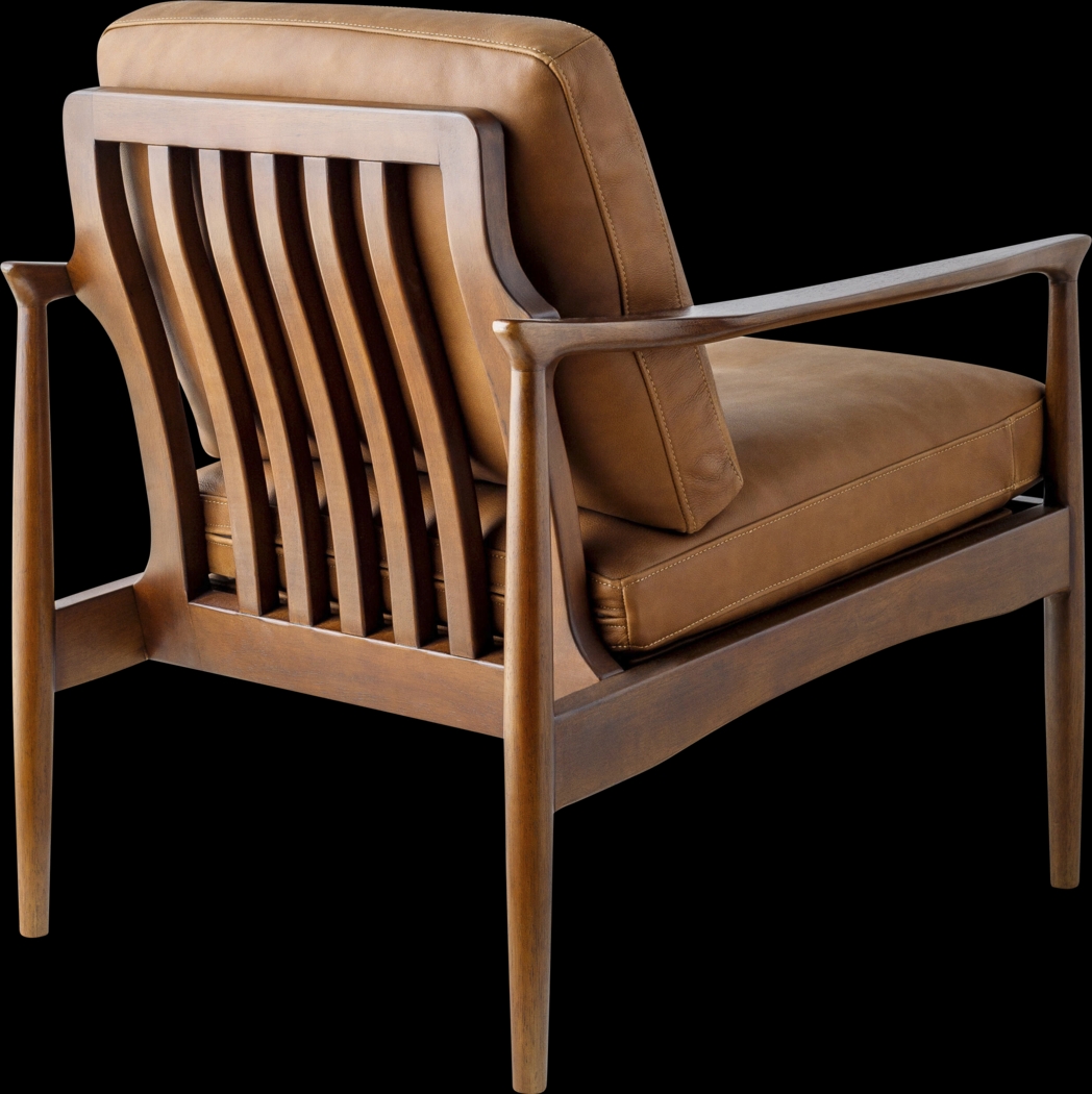 Sahl Brown Accent Chair - Thumbnail - Image 2