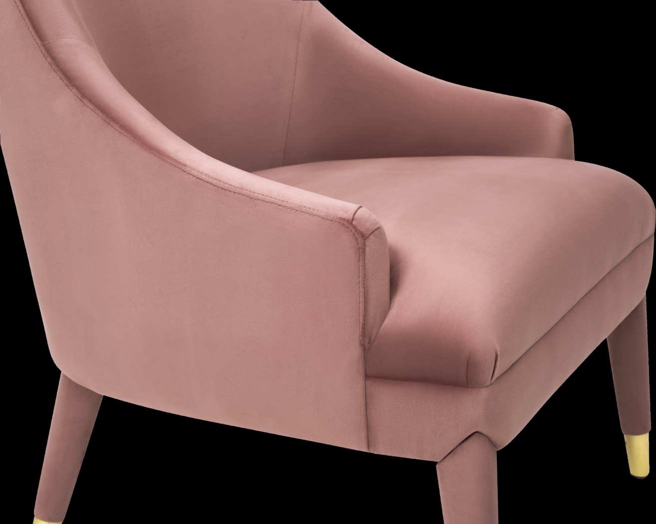 Saida Pink Accent Chair - Thumbnail - Image 5