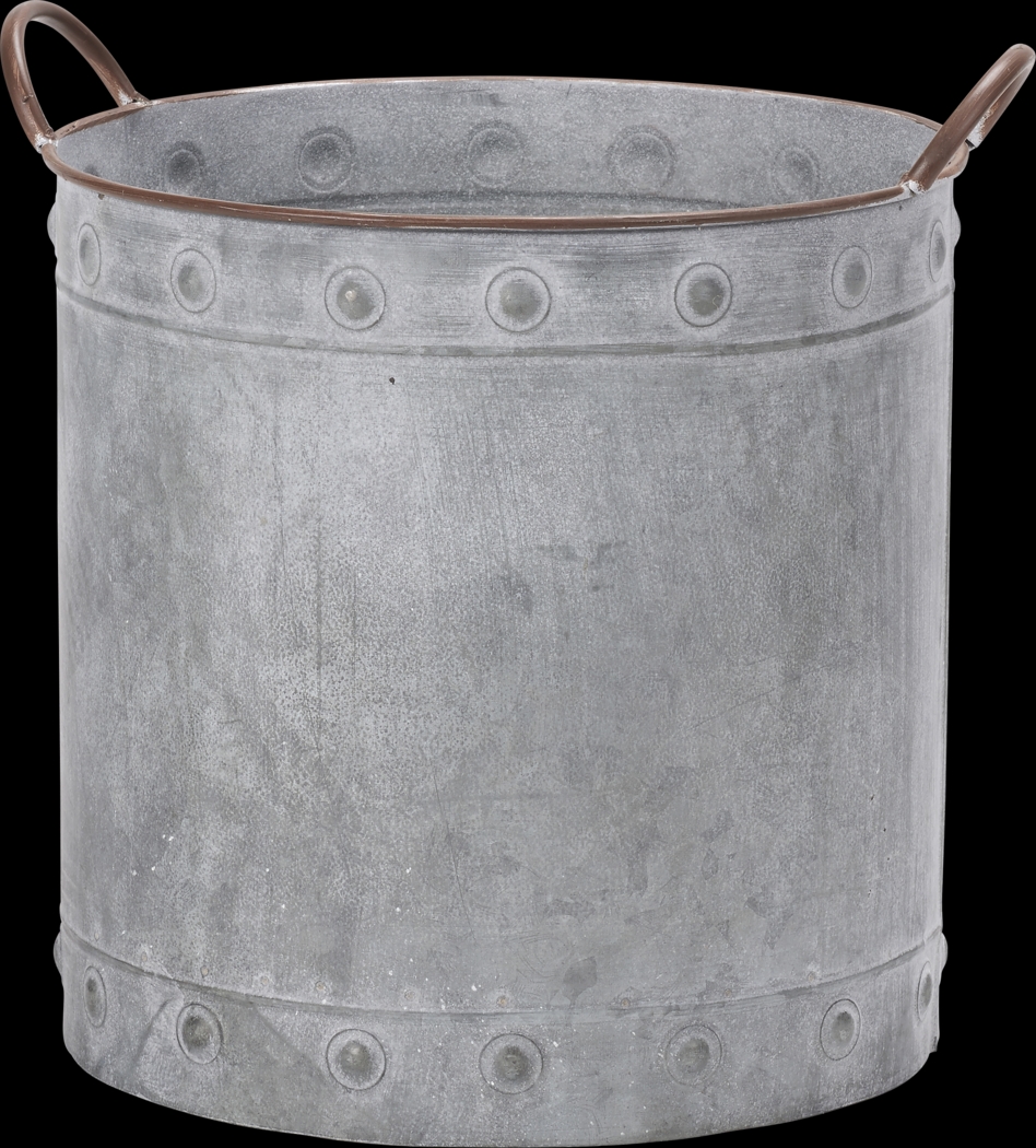 Saide Gray Large Planter - Thumbnail - Image 1