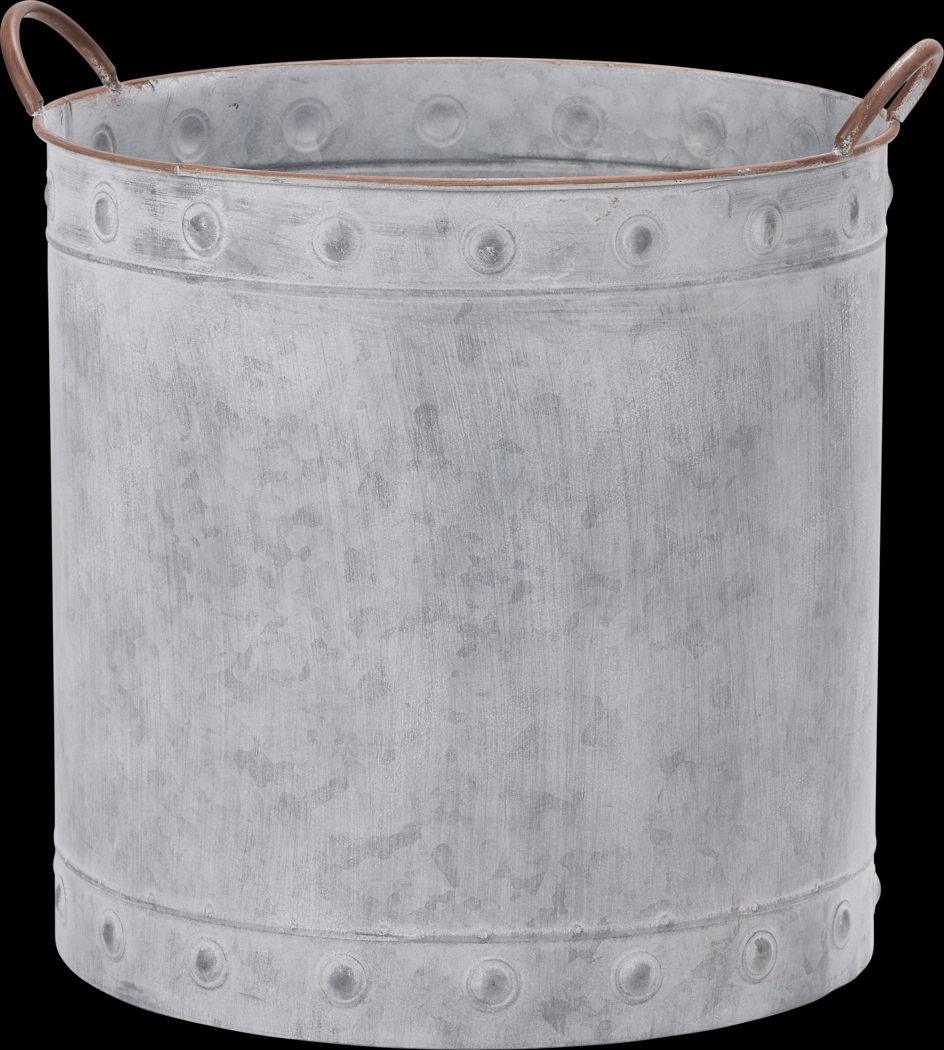 Saide Gray Medium Planter - Thumbnail - Image 1