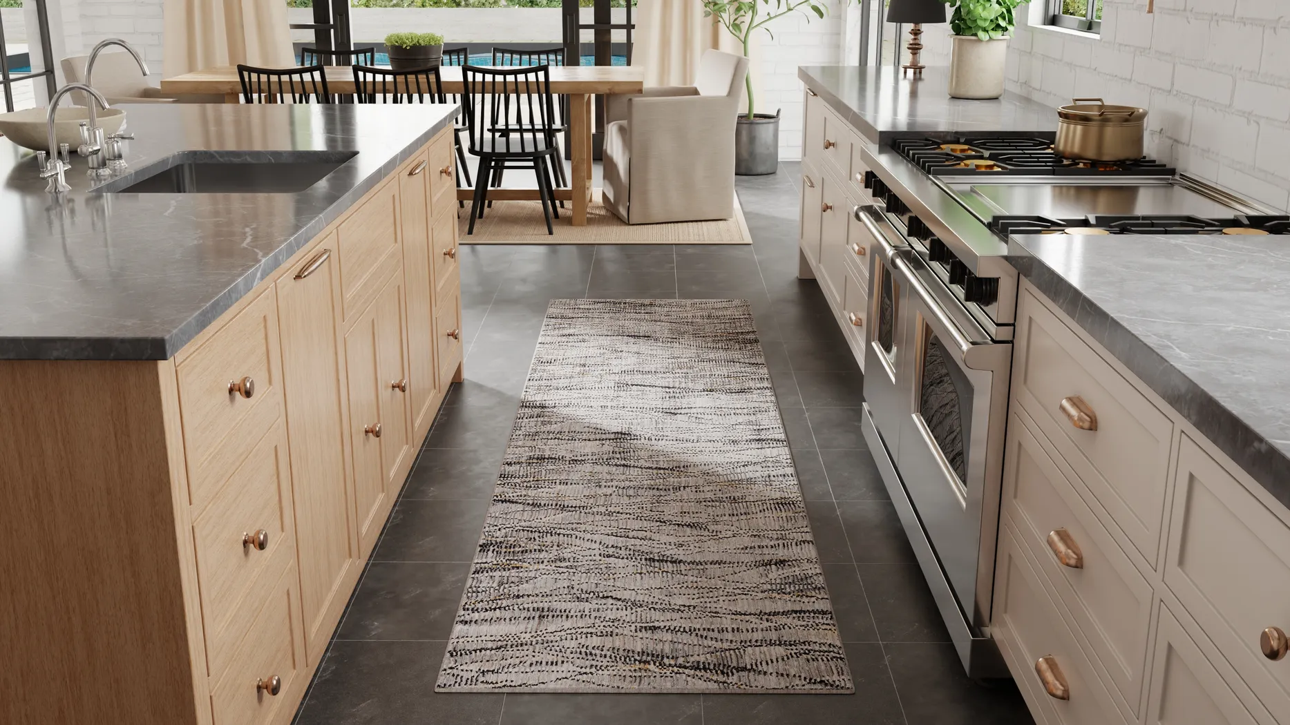 Sailcast Gray 2'6 x 7'3 Runner - Thumbnail - Image 2