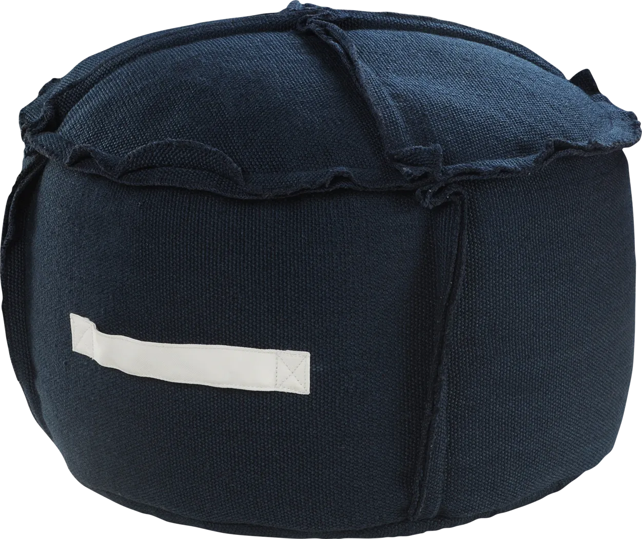 Saildale Navy Indoor/Outdoor Pouf - Thumbnail - Image 7