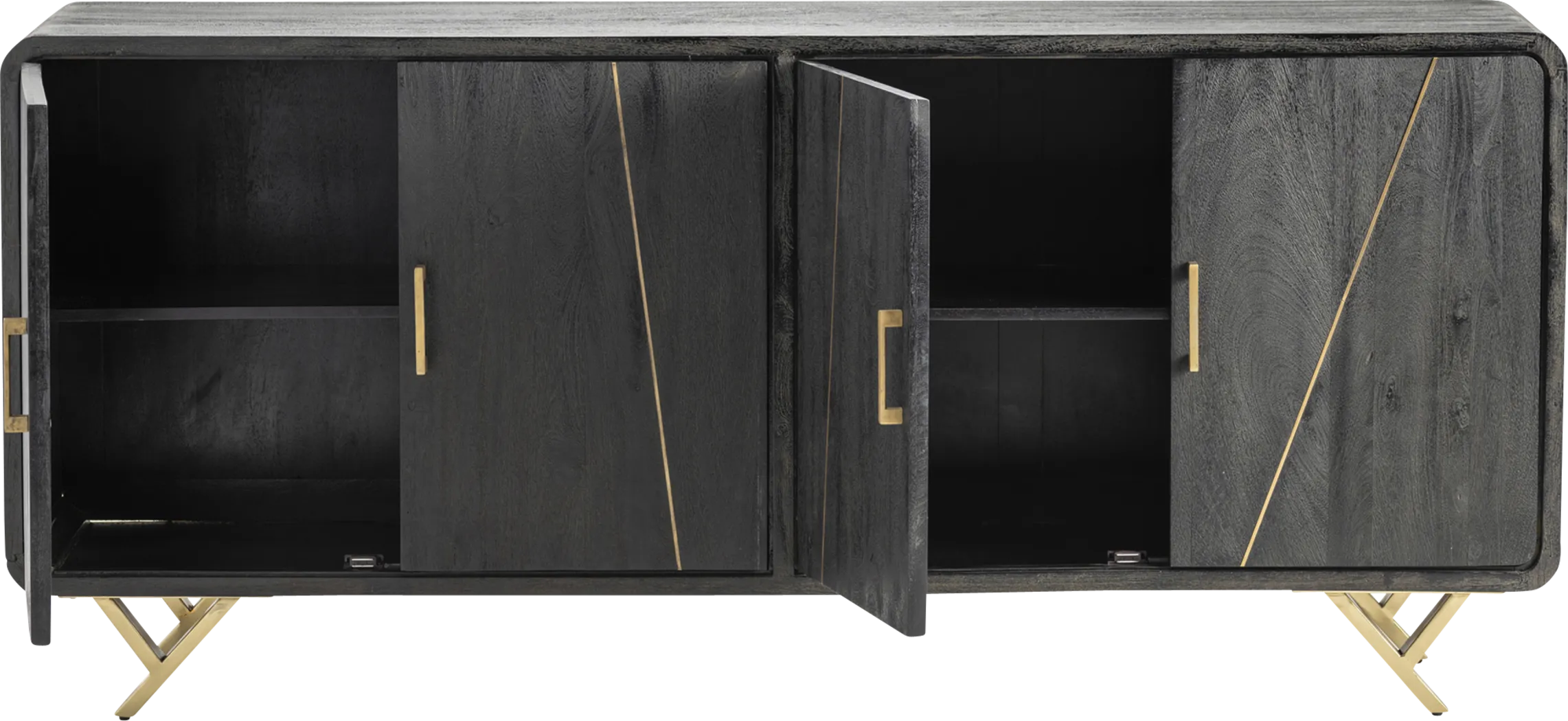 Sailfly Black Sideboard - Thumbnail - Image 2