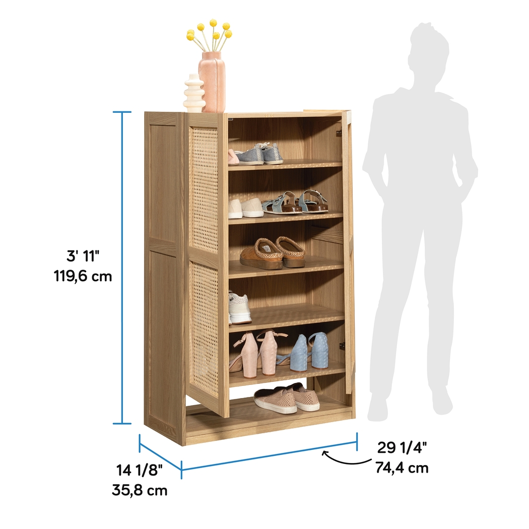 Sailphone Brown Shoe Storage Cabinet - Thumbnail - Image 4