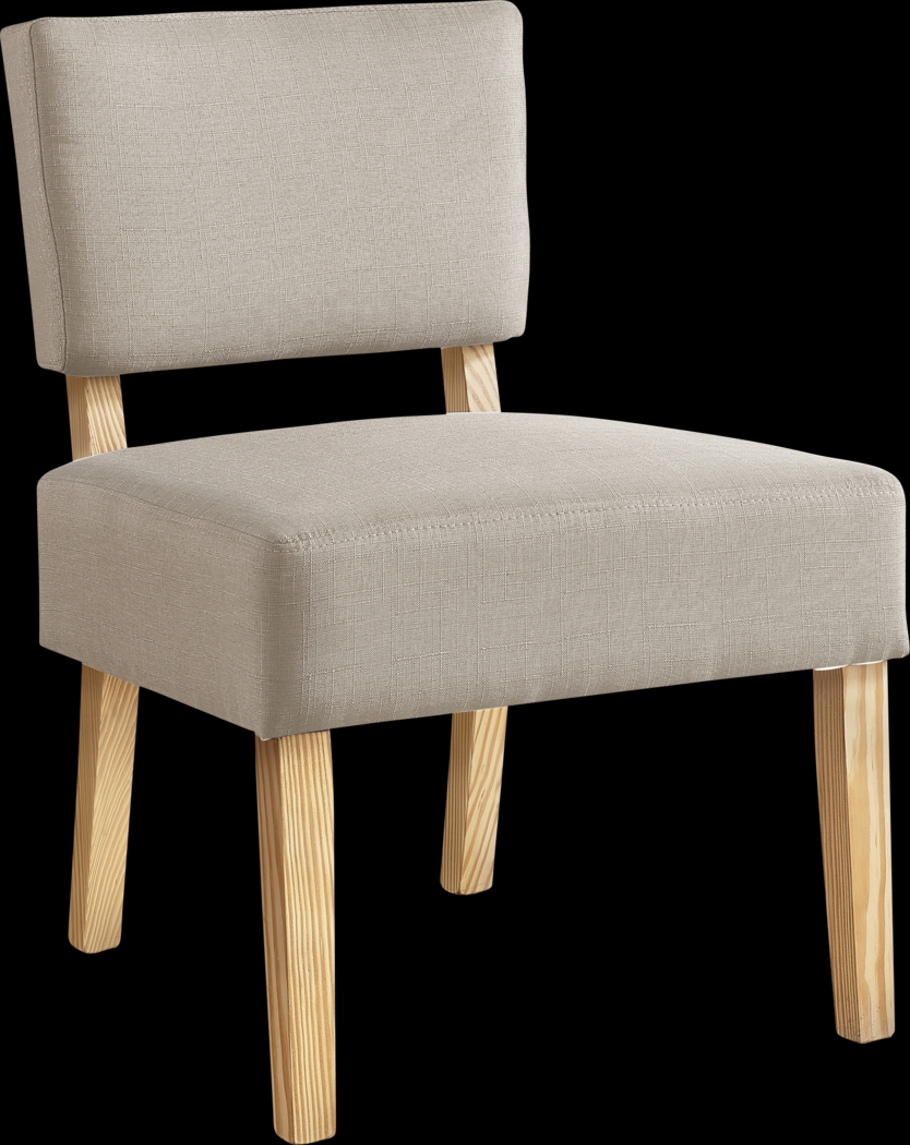 Saintmarks Beige Accent Chair - Thumbnail - Image 1