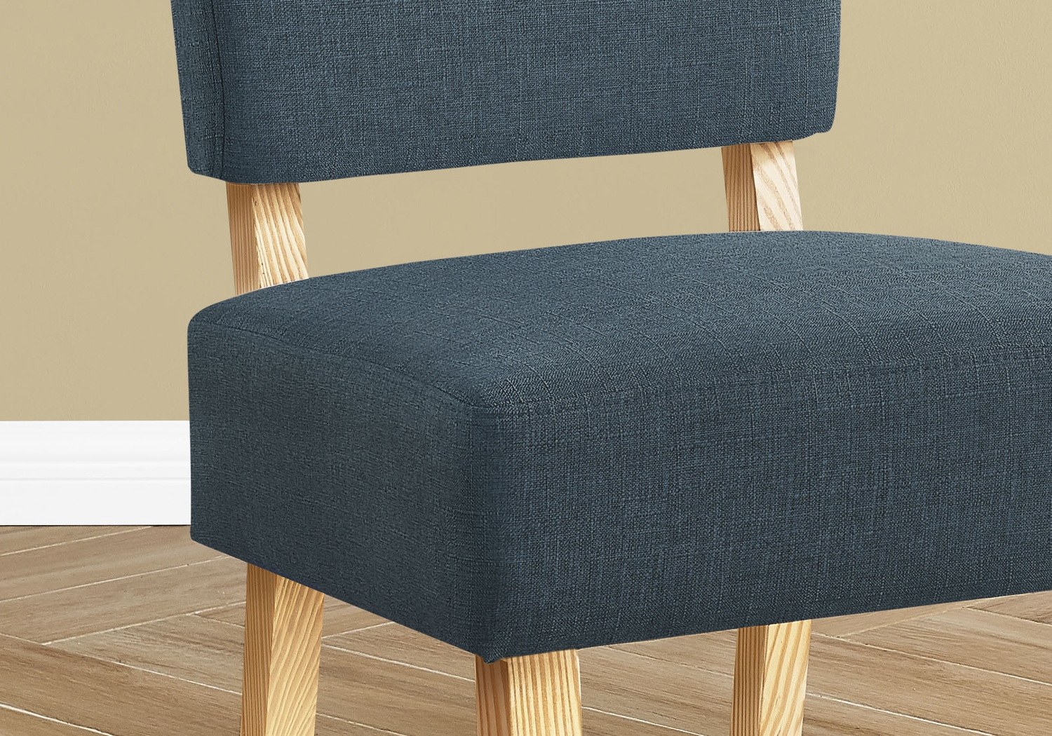 Saintmarks Dark Blue Accent Chair - Thumbnail - Image 3