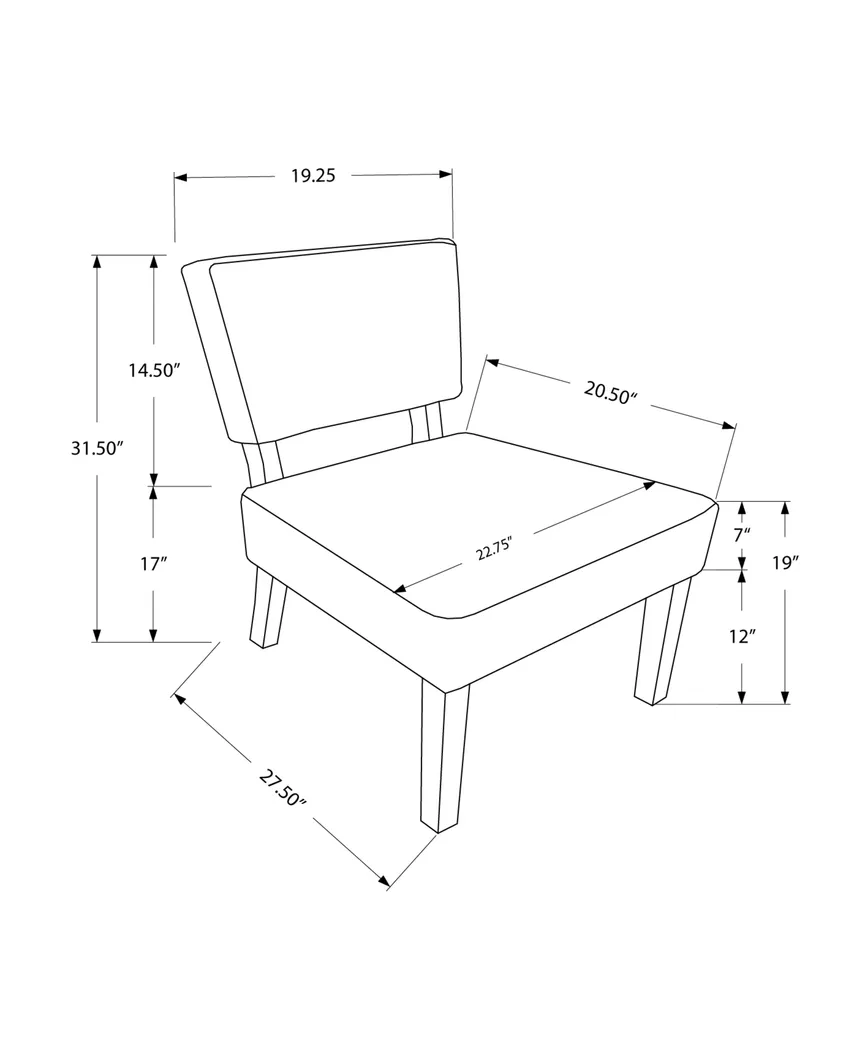 Saintmarks Gray Accent Chair - Thumbnail - Image 4