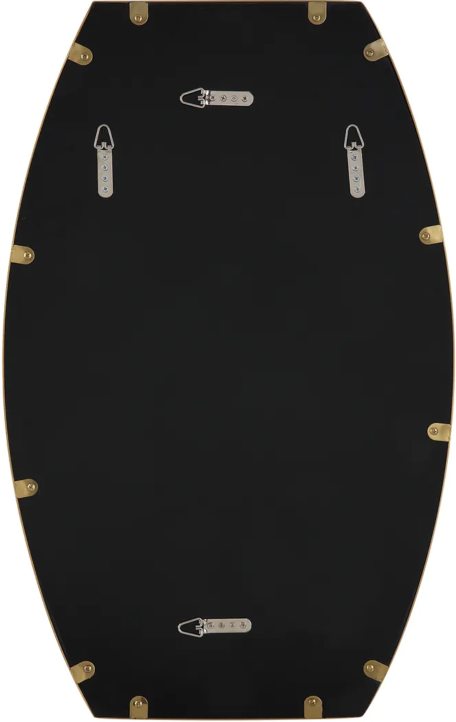 Saintvry Brass Mirror - Thumbnail - Image 3