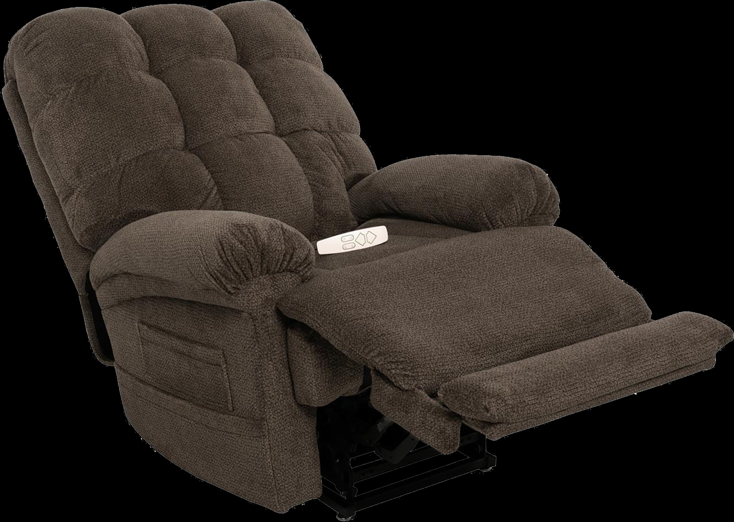 Saisha Dark Brown Lift Recliner - Thumbnail - Image 4
