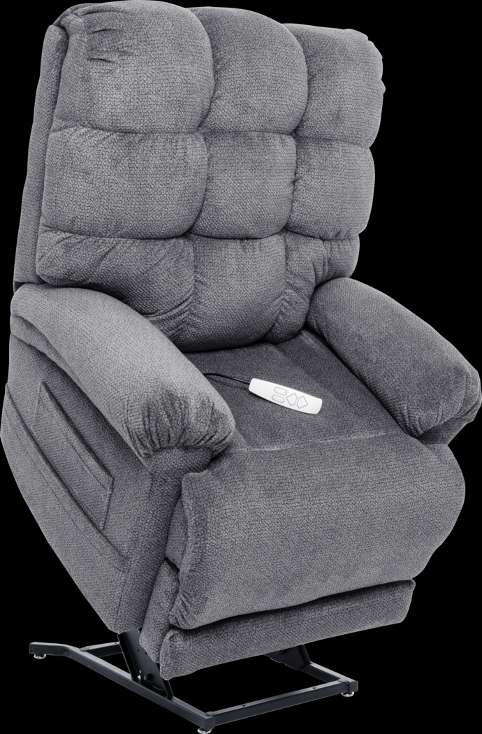 Saisha Gray Lift Recliner - Thumbnail - Image 2