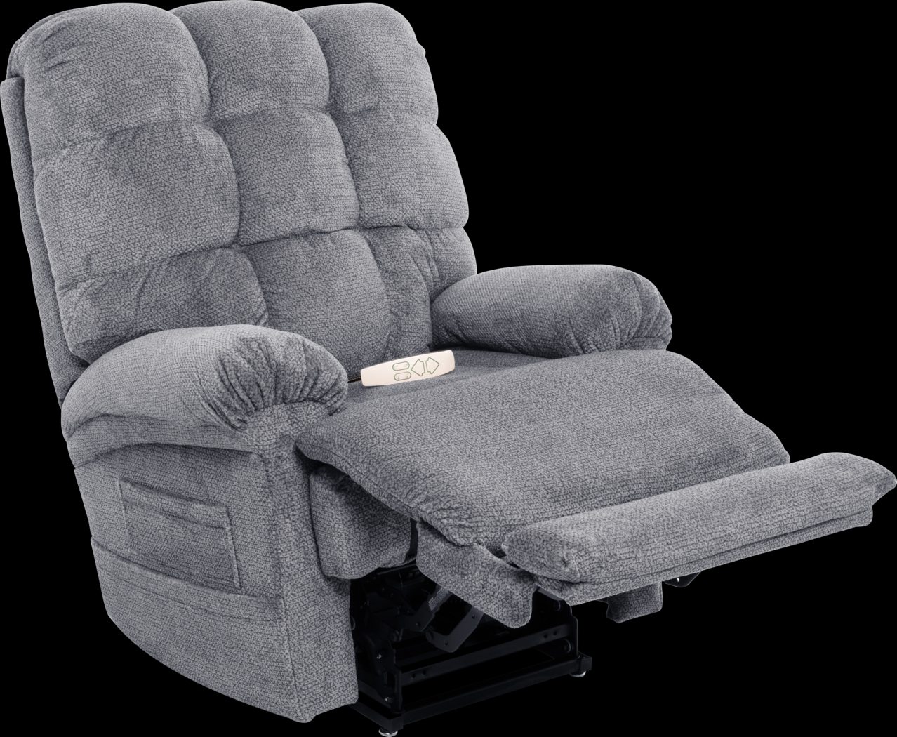 Saisha Gray Lift Recliner - Thumbnail - Image 4