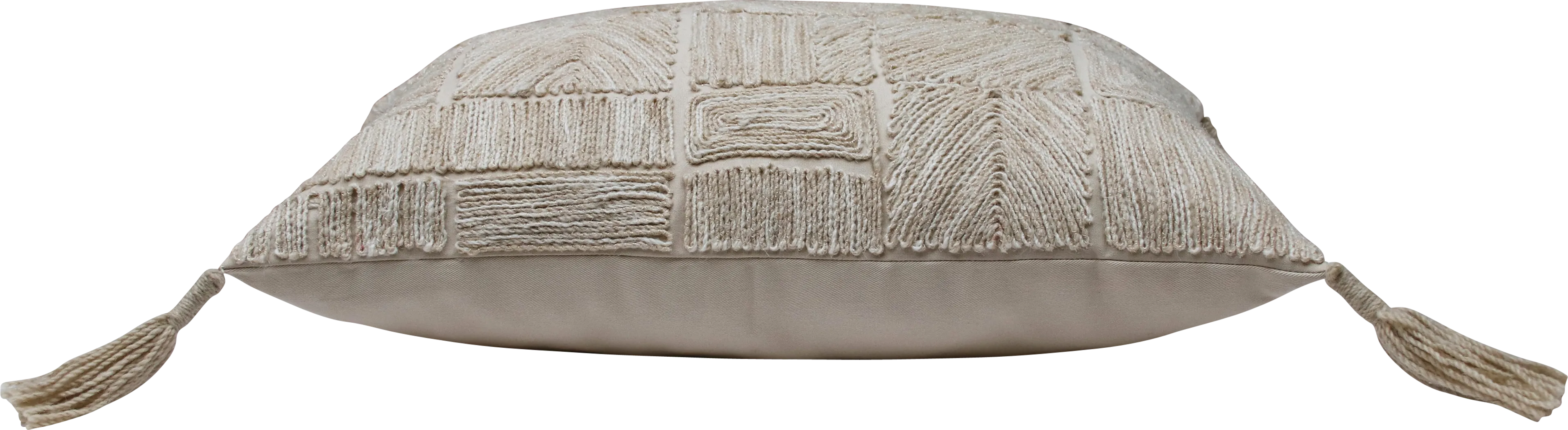 Sajid Tan Lumbar Pillow - Thumbnail - Image 7