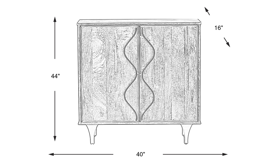 Dimension Image. Please refer to the Dimension Tab on this page for dimension details.