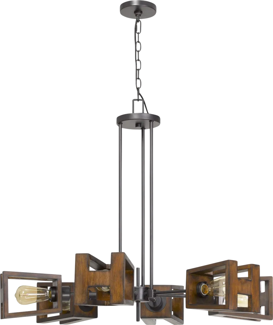 Saldano Reef Wood Chandelier - Thumbnail - Image 1
