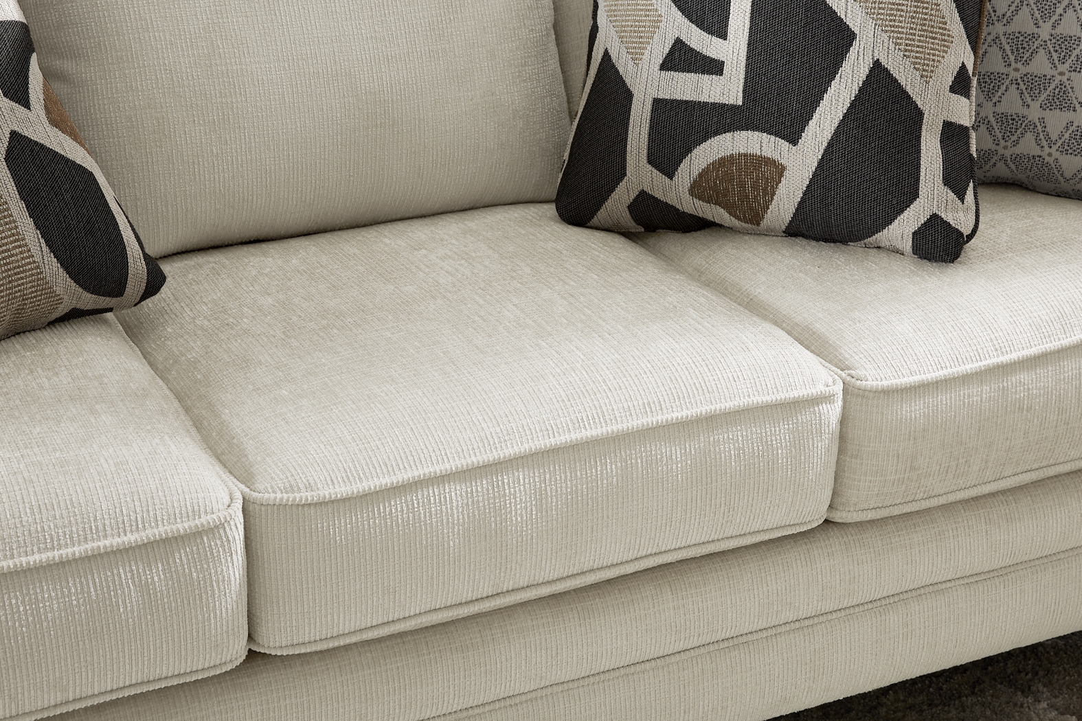 Salgado Beige Gel Foam Sleeper Sofa - Thumbnail - Image 2