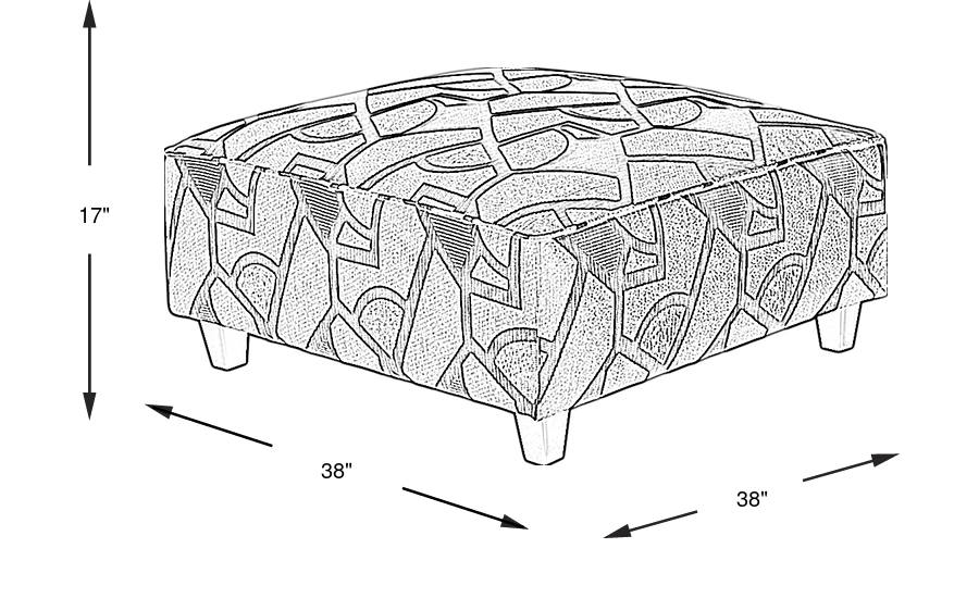 Dimension Image. Please refer to the Dimension Tab on this page for dimension details.