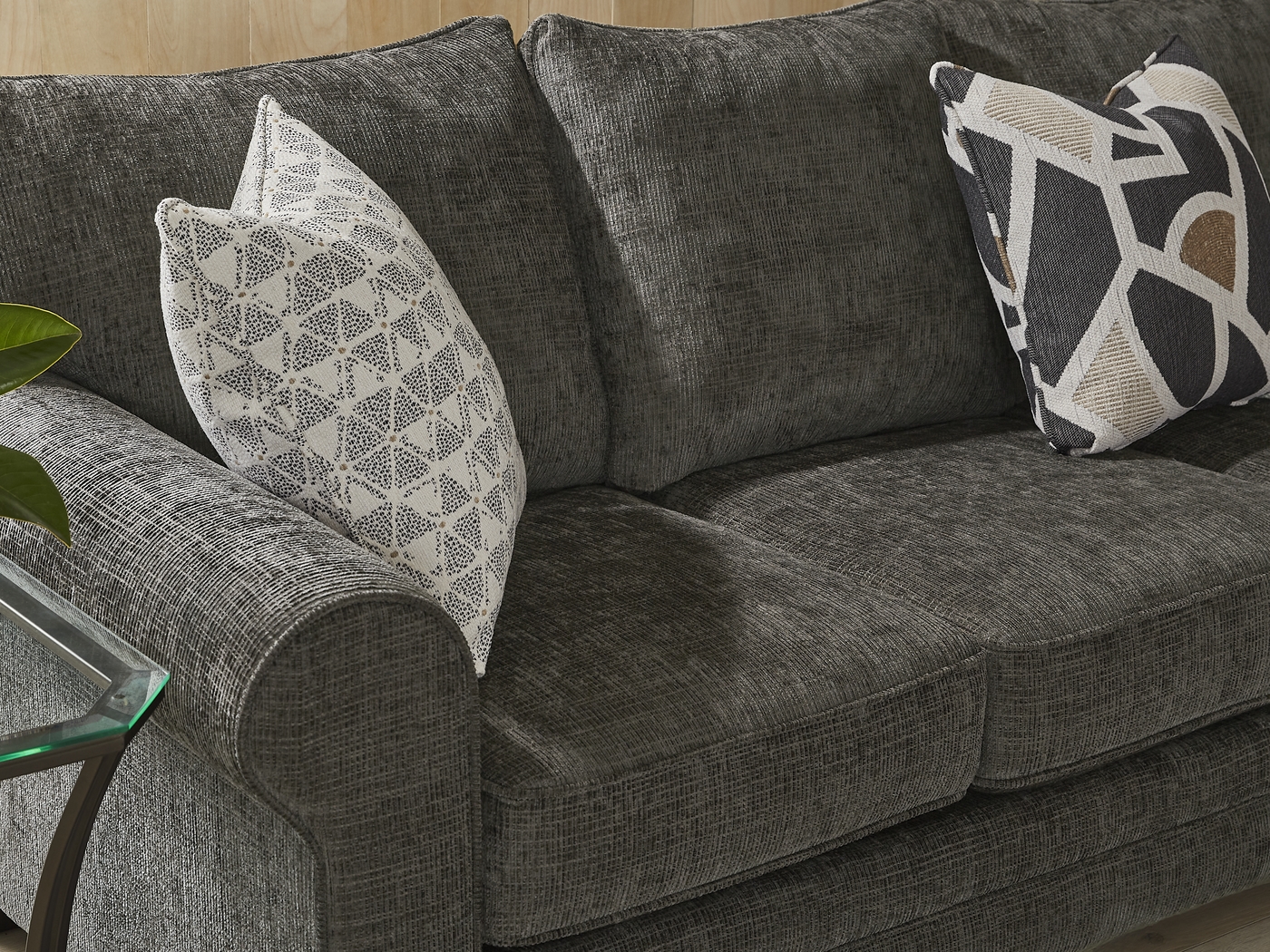 Salgado Charcoal Gel Foam Sleeper Sofa - Thumbnail - Image 2